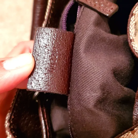 Vintage Gucci Brown Shoulder Bag - Picture 5 of 7